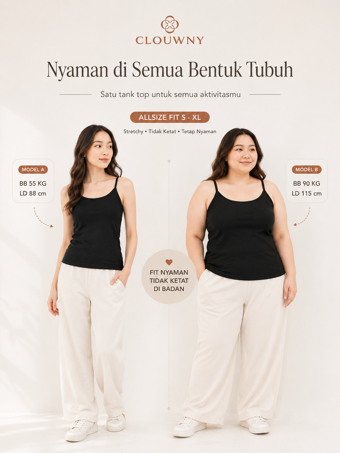 Basic Tanktop - Navy