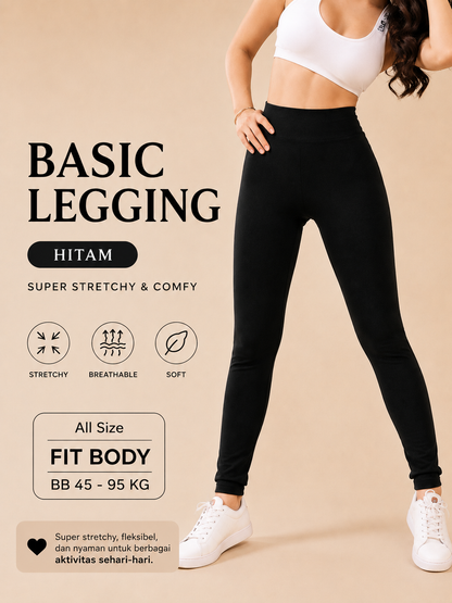Basic Legging - Black