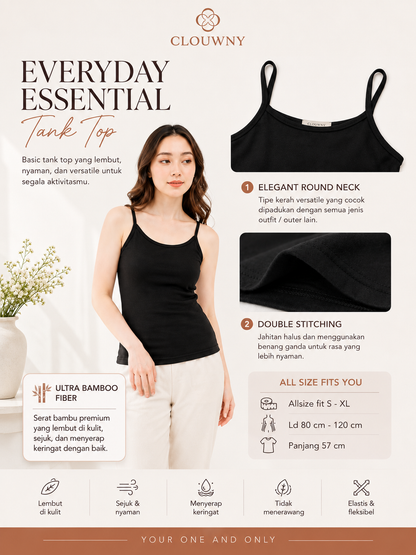 Basic Tanktop - Navy