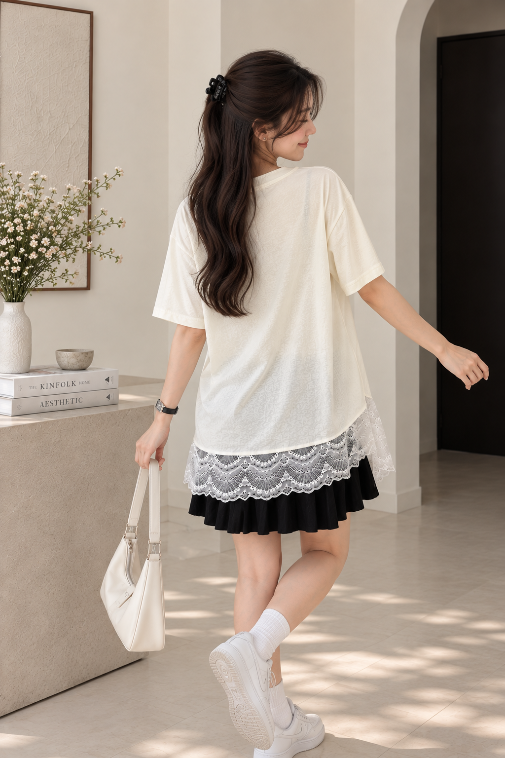 Kendal Lace Blouse - Cream