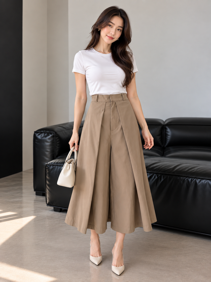 Okland Cullotes Pants - Taupe