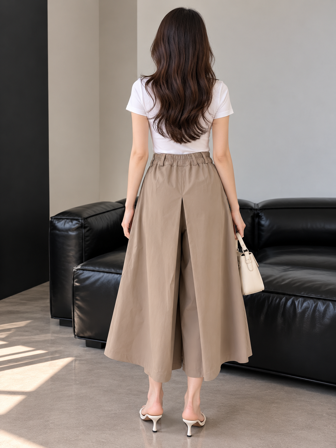 Okland Cullotes Pants - Taupe