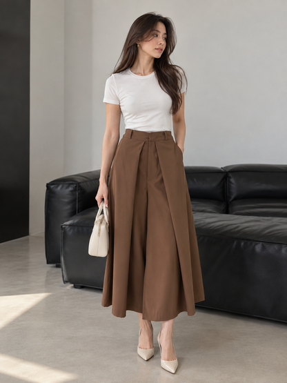 Okland Cullotes Pants - Coffee