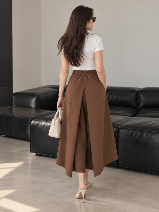 Okland Cullotes Pants - Coffee