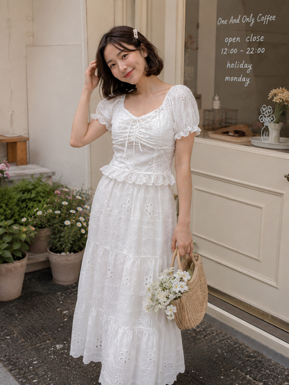 Miranda Lace Set - Broken White