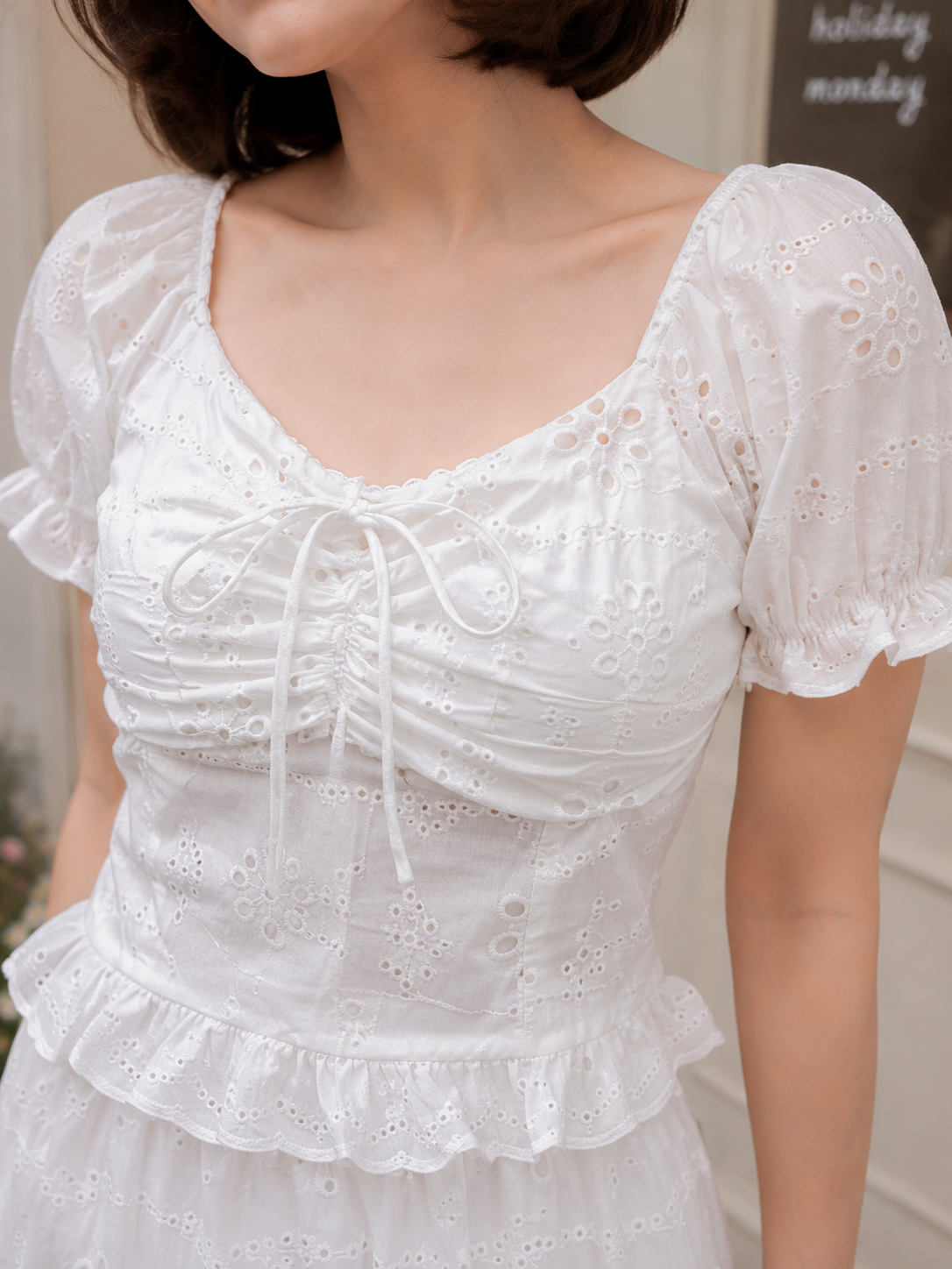 Miranda Lace Set - Broken White