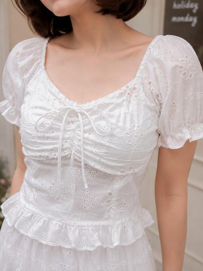 Miranda Lace Set - Broken White