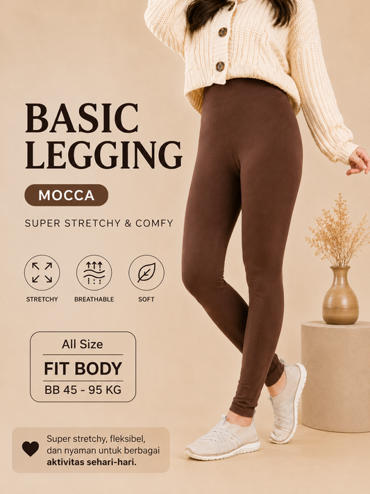 Basic Legging - Mocca
