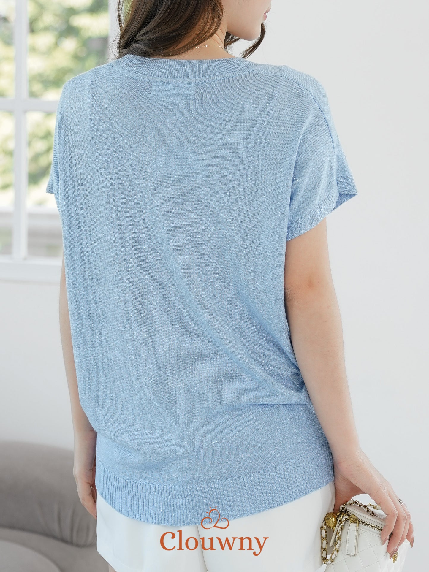 Varen Glitter Top - Blue