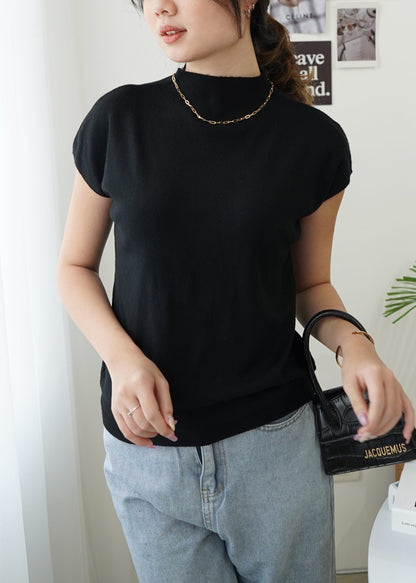 Semi Turtle Top - Black