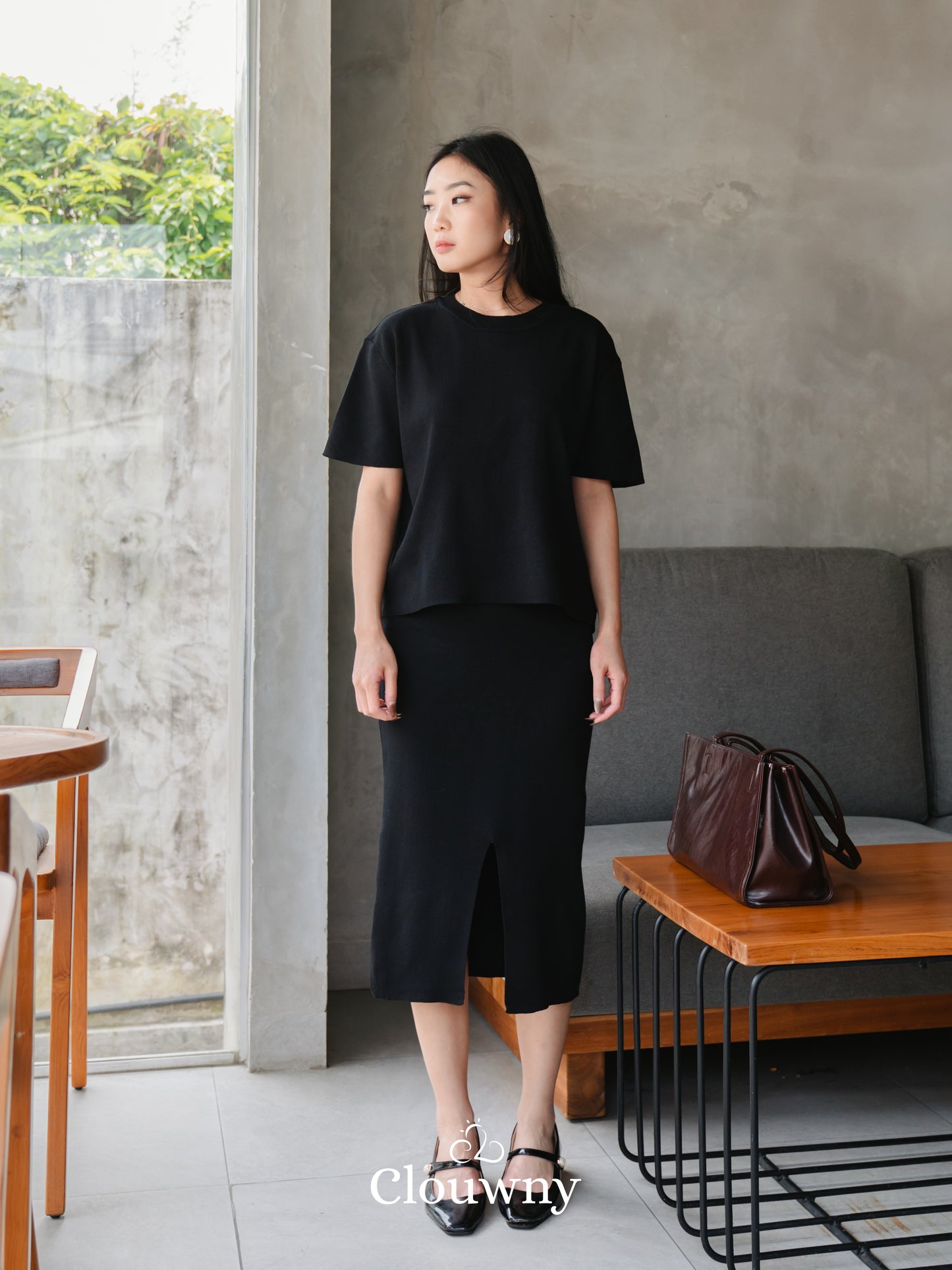 Harlan Knit Set - Black