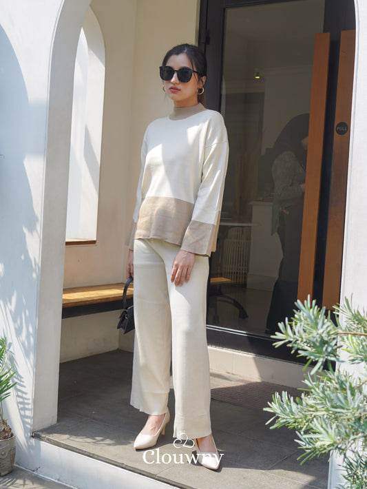 Paris Knit Set - Cream