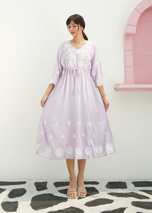 Fazio Maxi Dress - Lilac
