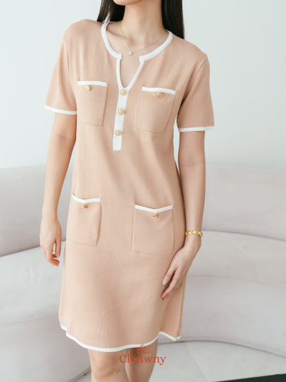 Ventura Knit Dress - Khaki
