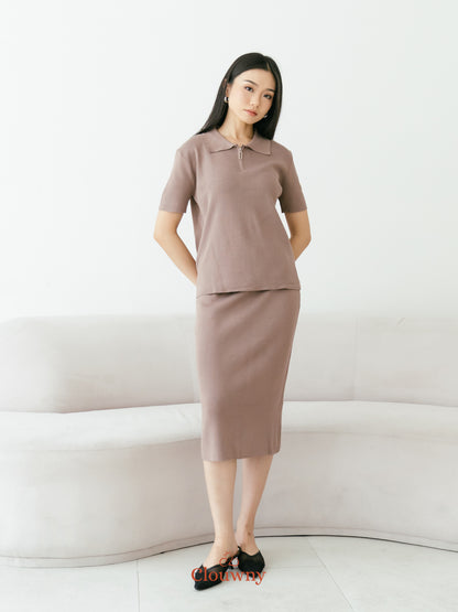 Alani Knit Set - Beige