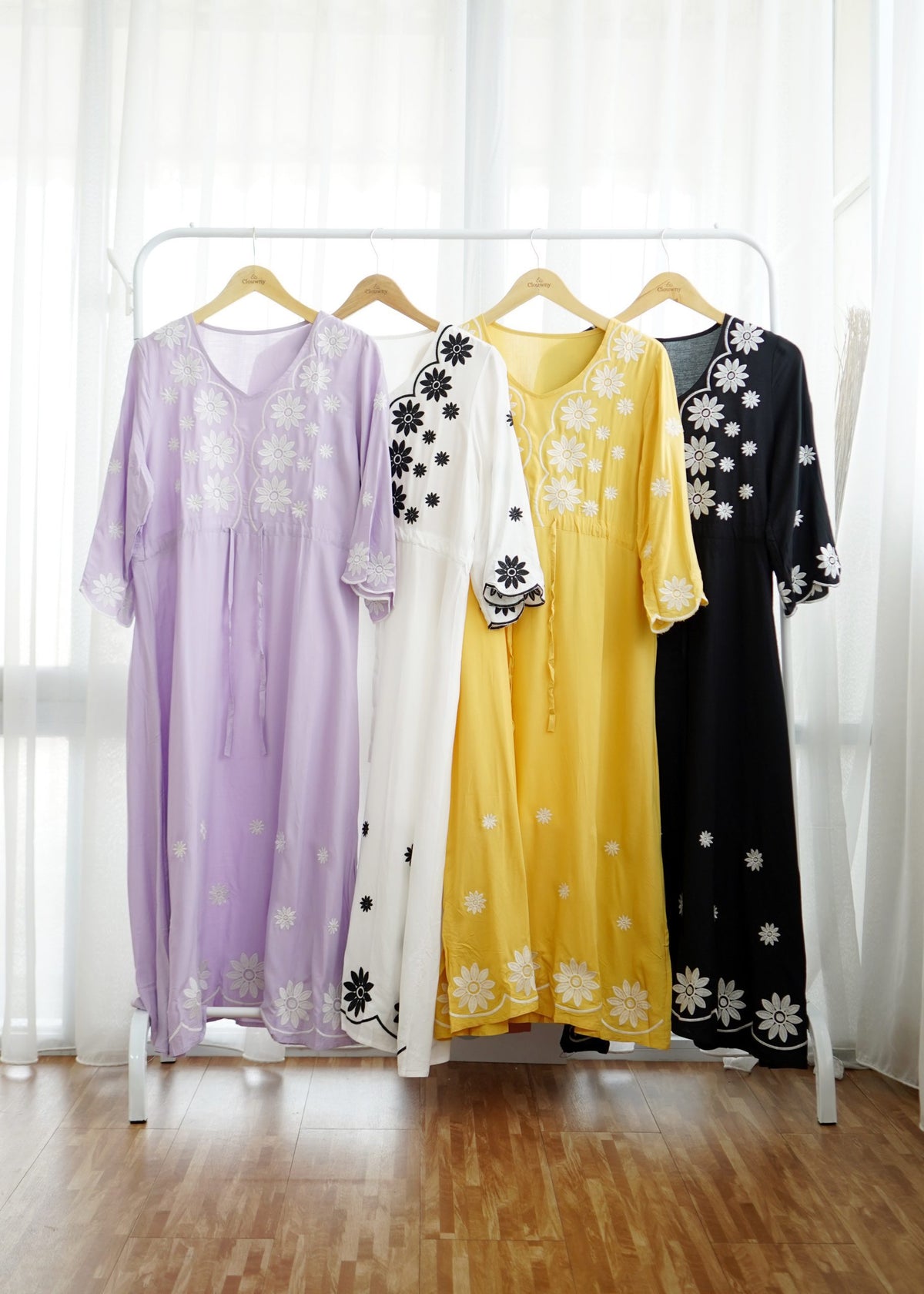Fazio Maxi Dress - Lilac