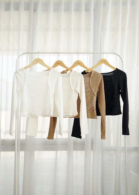 Moja Pearl Longsleeve - White