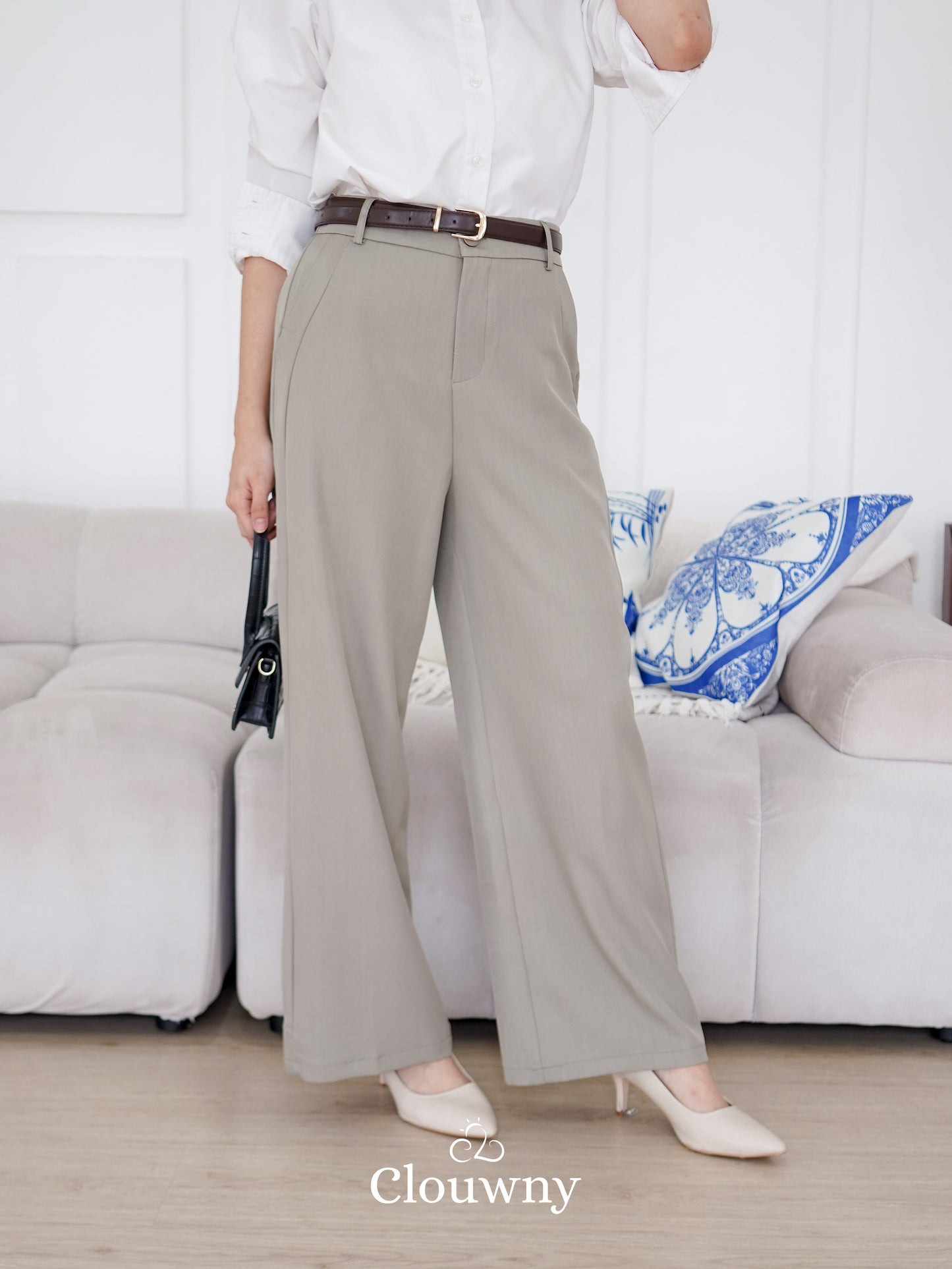 Posh Cullote Pants - Khaki