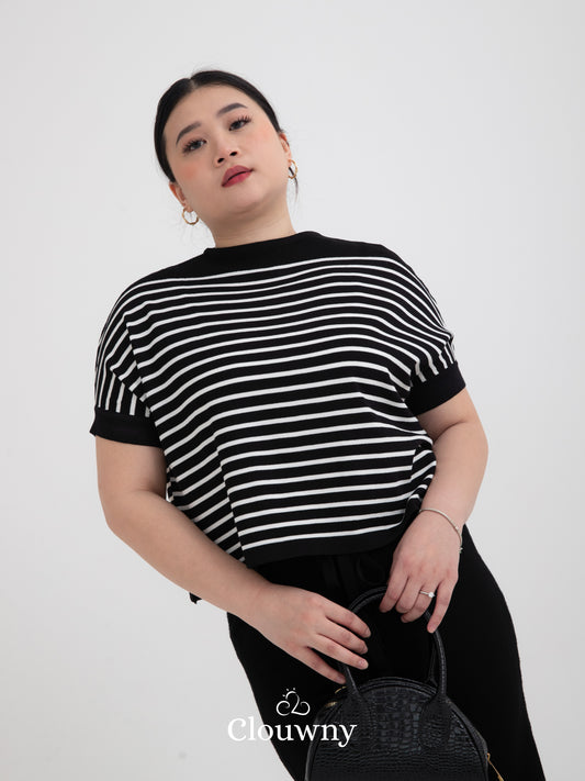 Max Stripes Batwing - Black