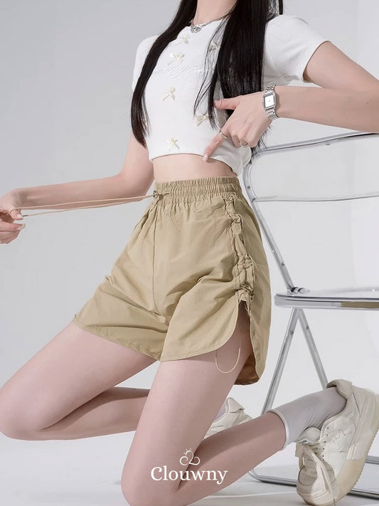 Sherina Short Pants - Khaki