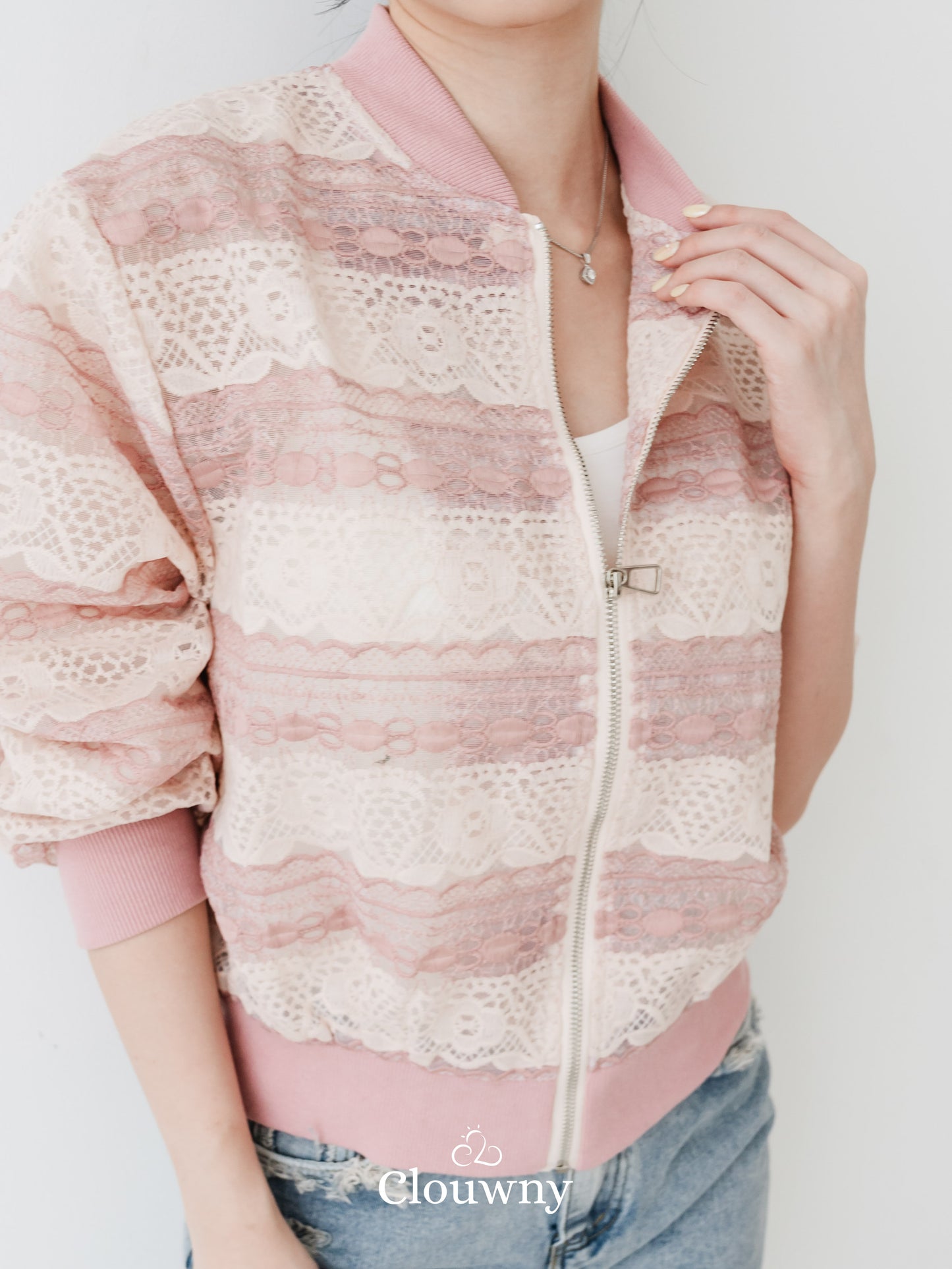 Texas Lace Jacket - Pink