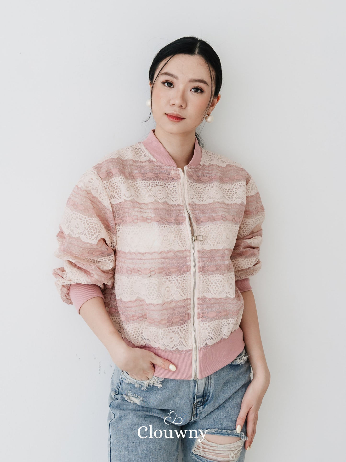 Texas Lace Jacket - Pink