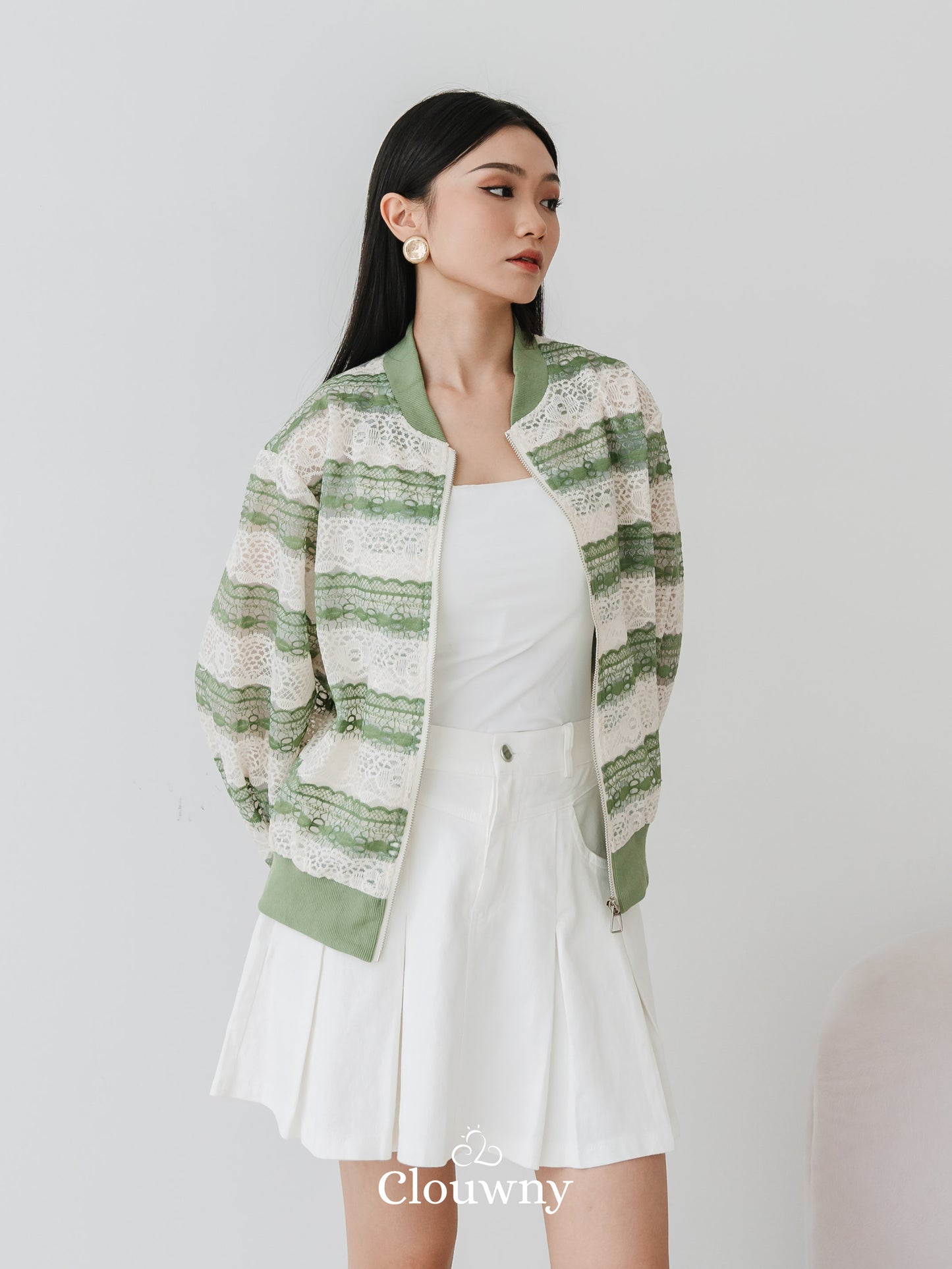 Texas Lace Jacket - Green