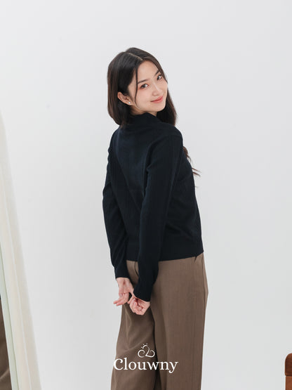 Oson Bow Longsleeve - Black
