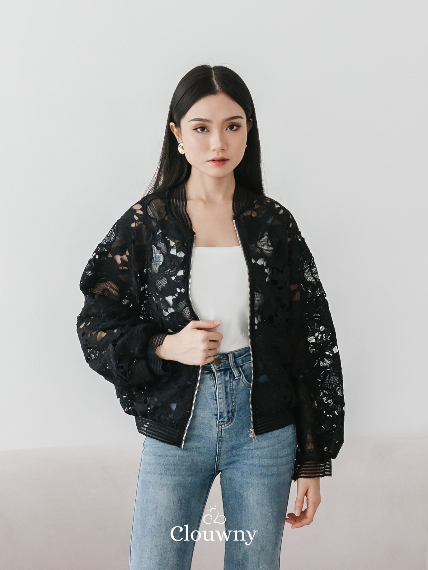 Marri Lace Jacket - Black