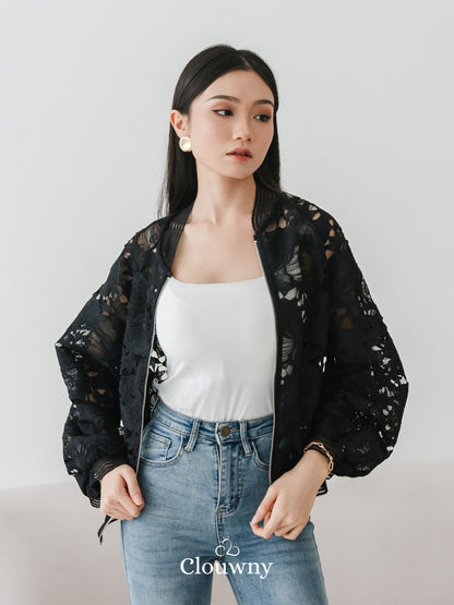 Marri Lace Jacket - Black