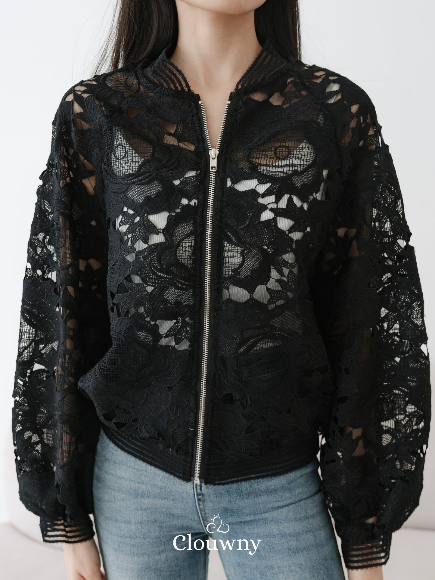 Marri Lace Jacket - Black