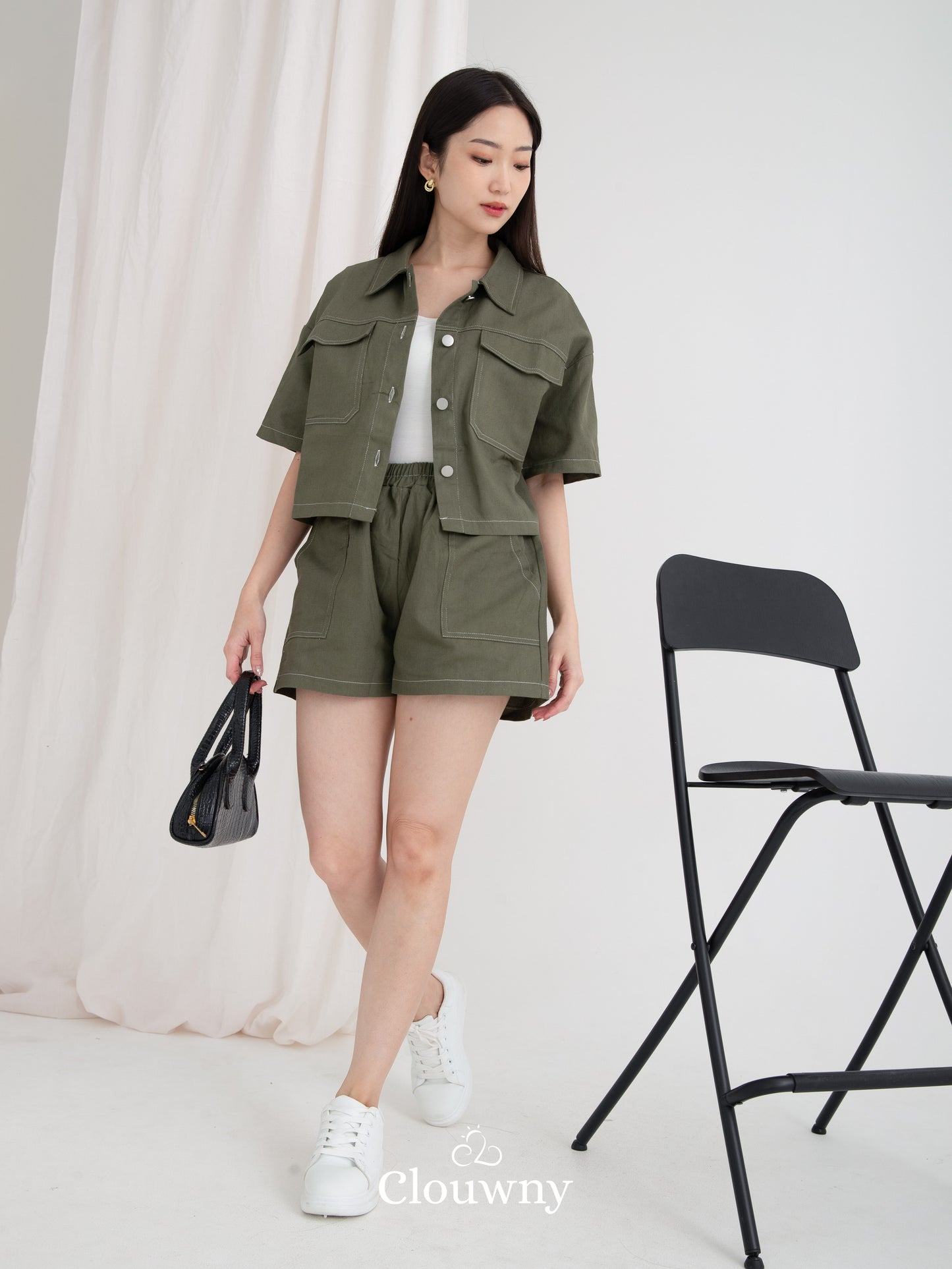 Isa Set Jeans - Army (Minor Deffect)