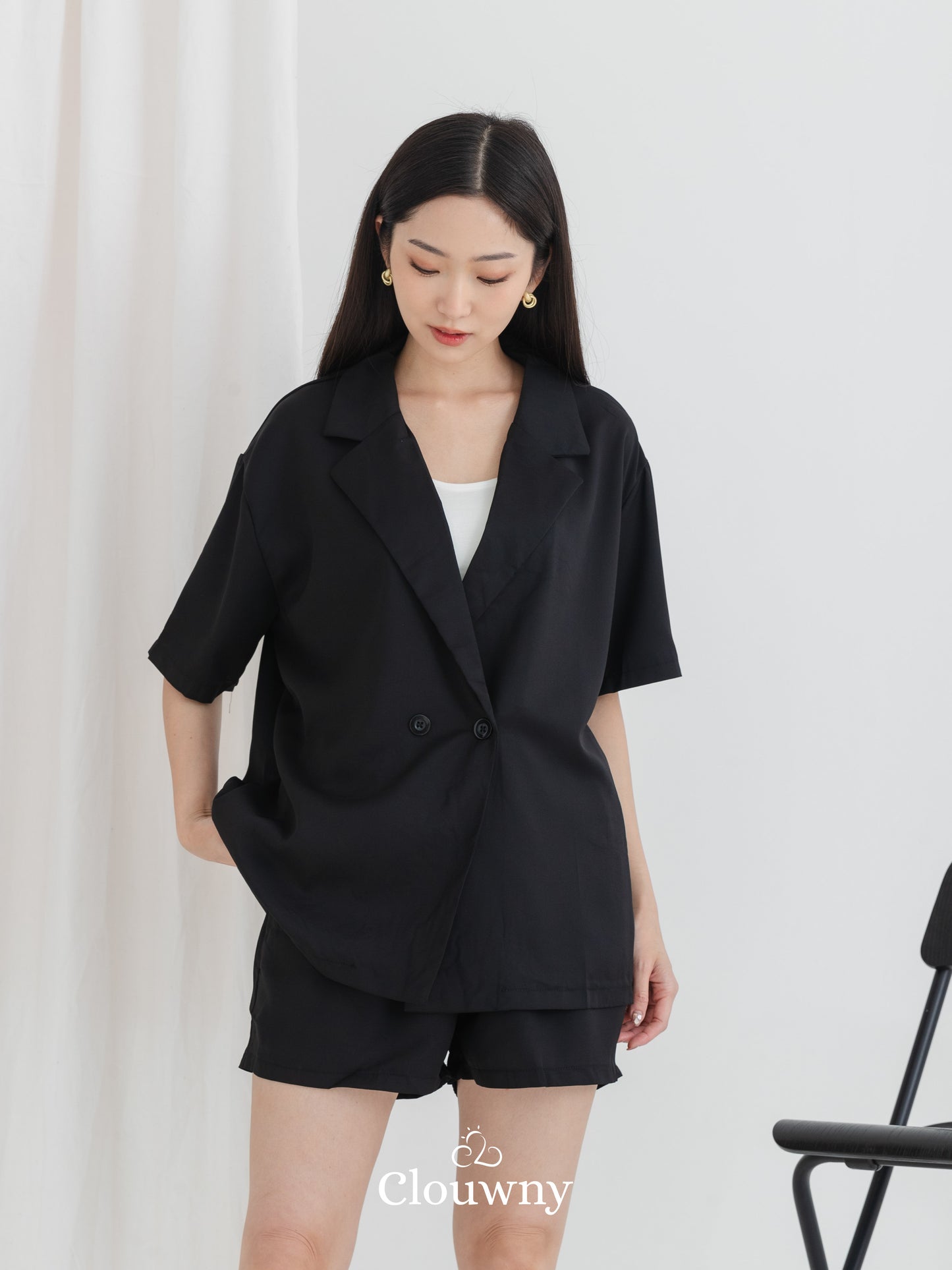 Javi Blazer Set - Black