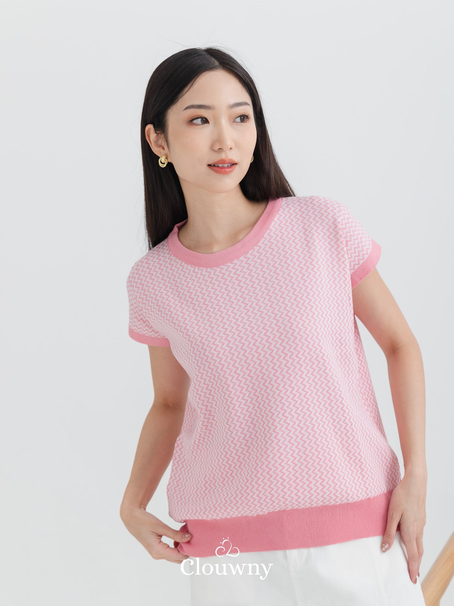 Deluxe Knit Top - Pink