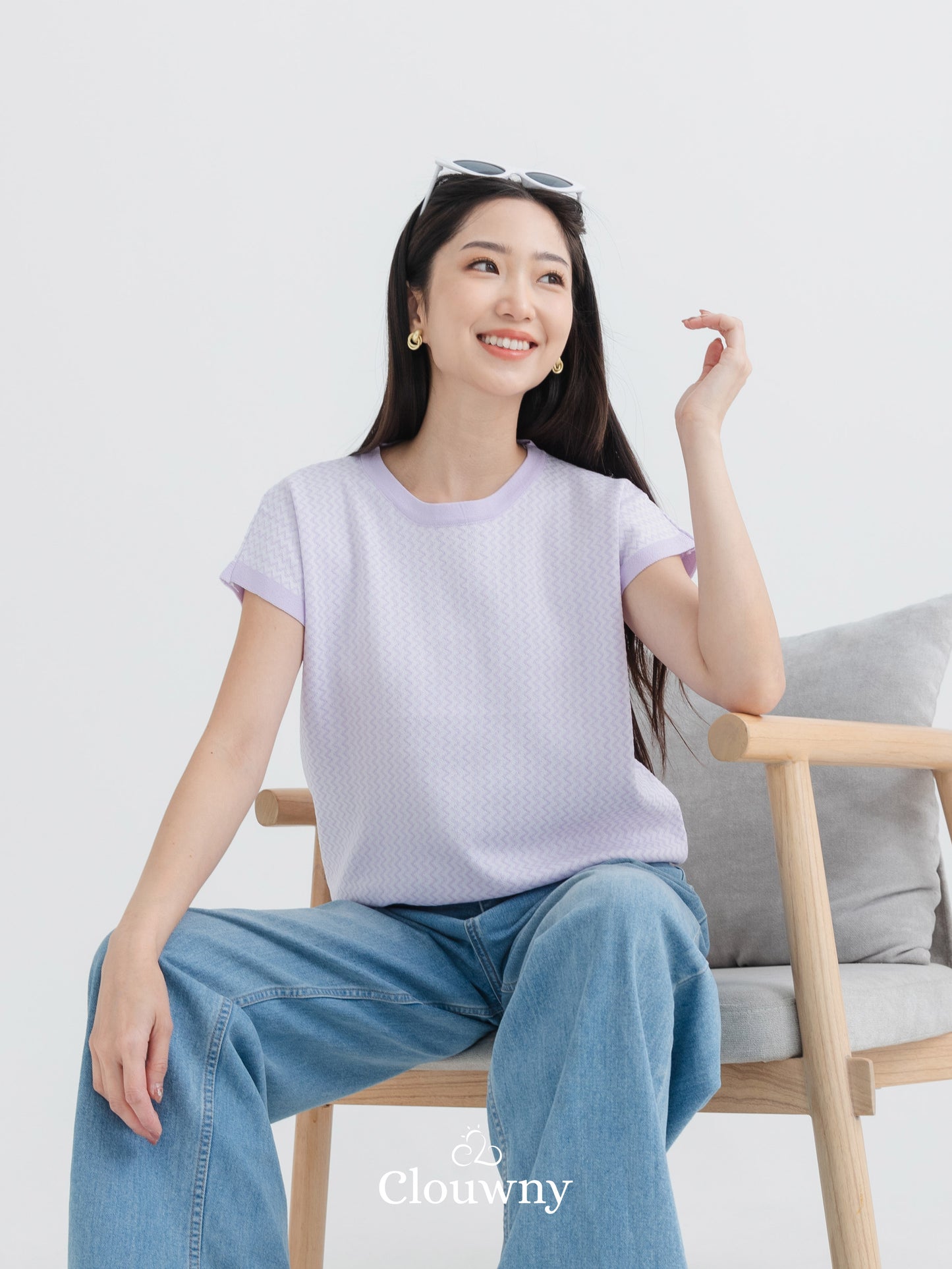 Deluxe Knit Top - Lavender