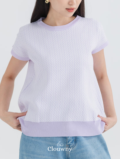 Deluxe Knit Top - Lavender