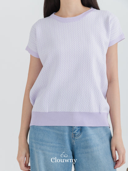 Deluxe Knit Top - Lavender