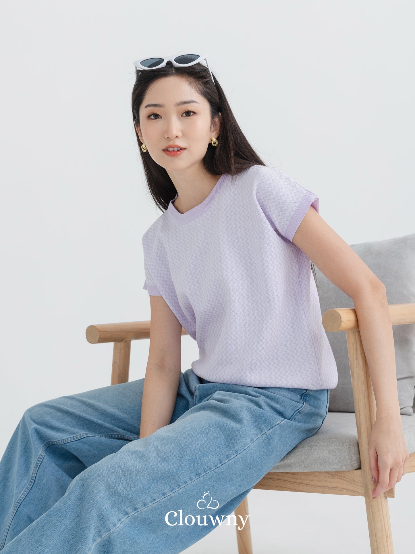 Deluxe Knit Top - Lavender