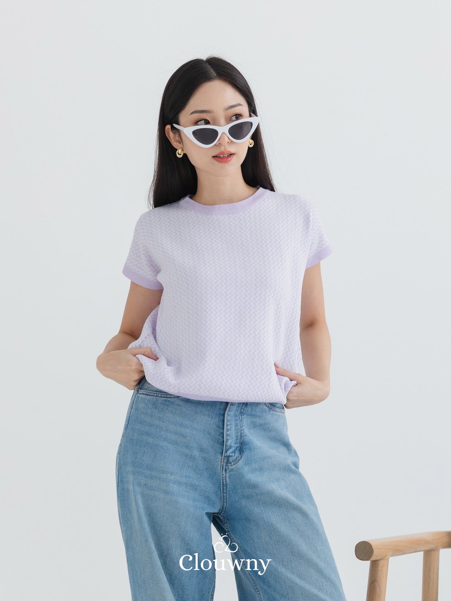 Deluxe Knit Top - Lavender