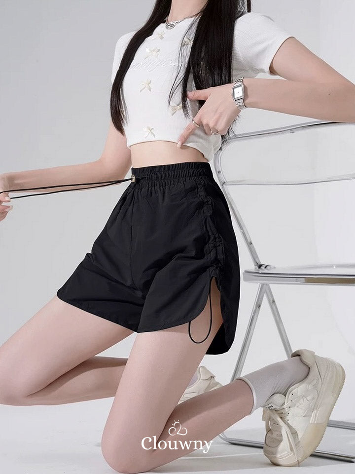 Sherina Short Pants - Black