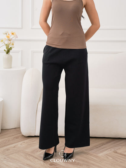 Mikael Knit Pants - Black