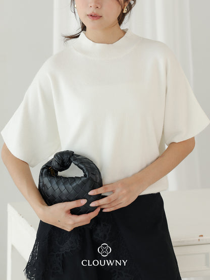 Castle Knit Top - White