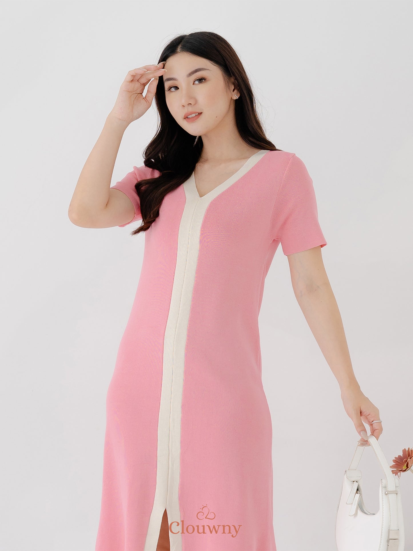 Melody Knit Dress - Pink