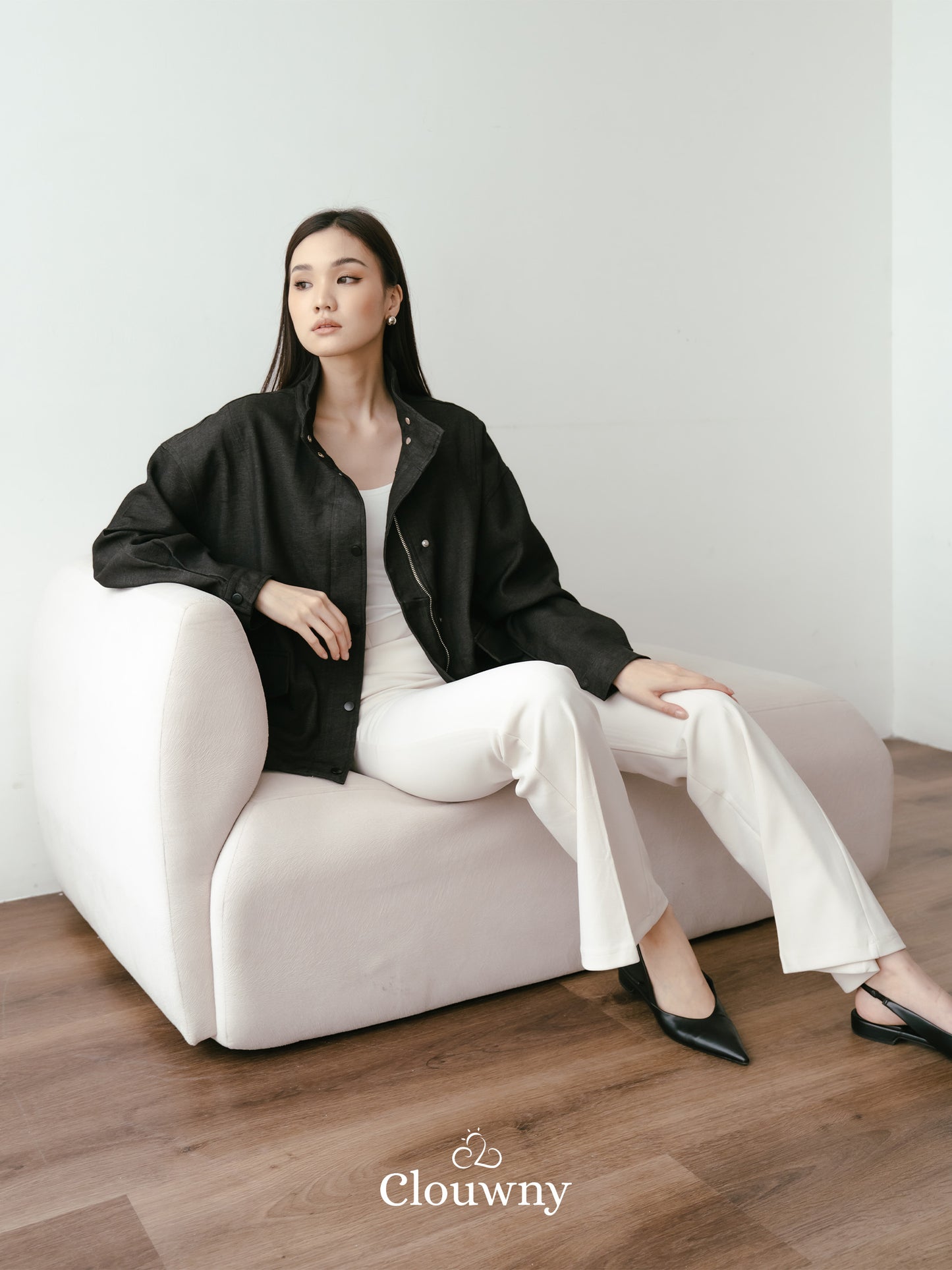 Aspen Zipper Jacket - Black