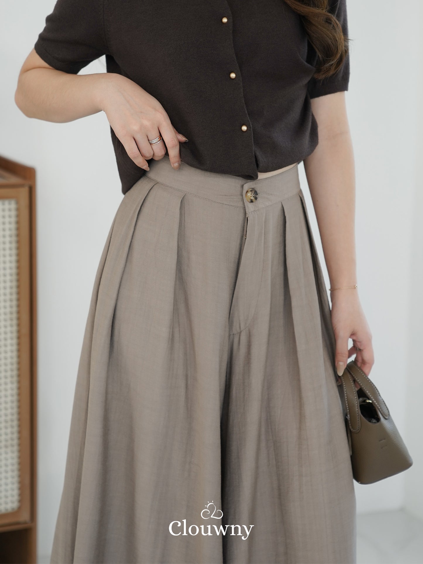 Yuni Cullotes Pants - Oat