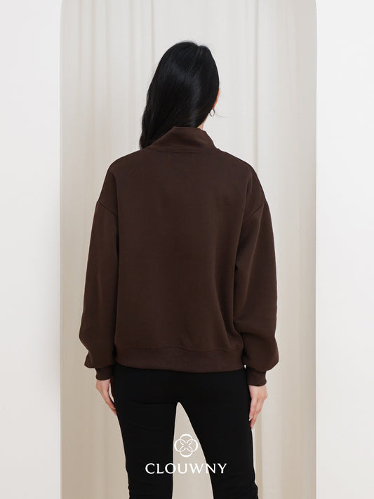 Solera Zipper Jacket - Coffee
