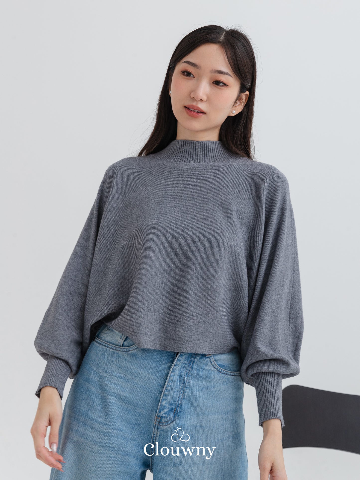 Ryota Knit Sweater - Grey