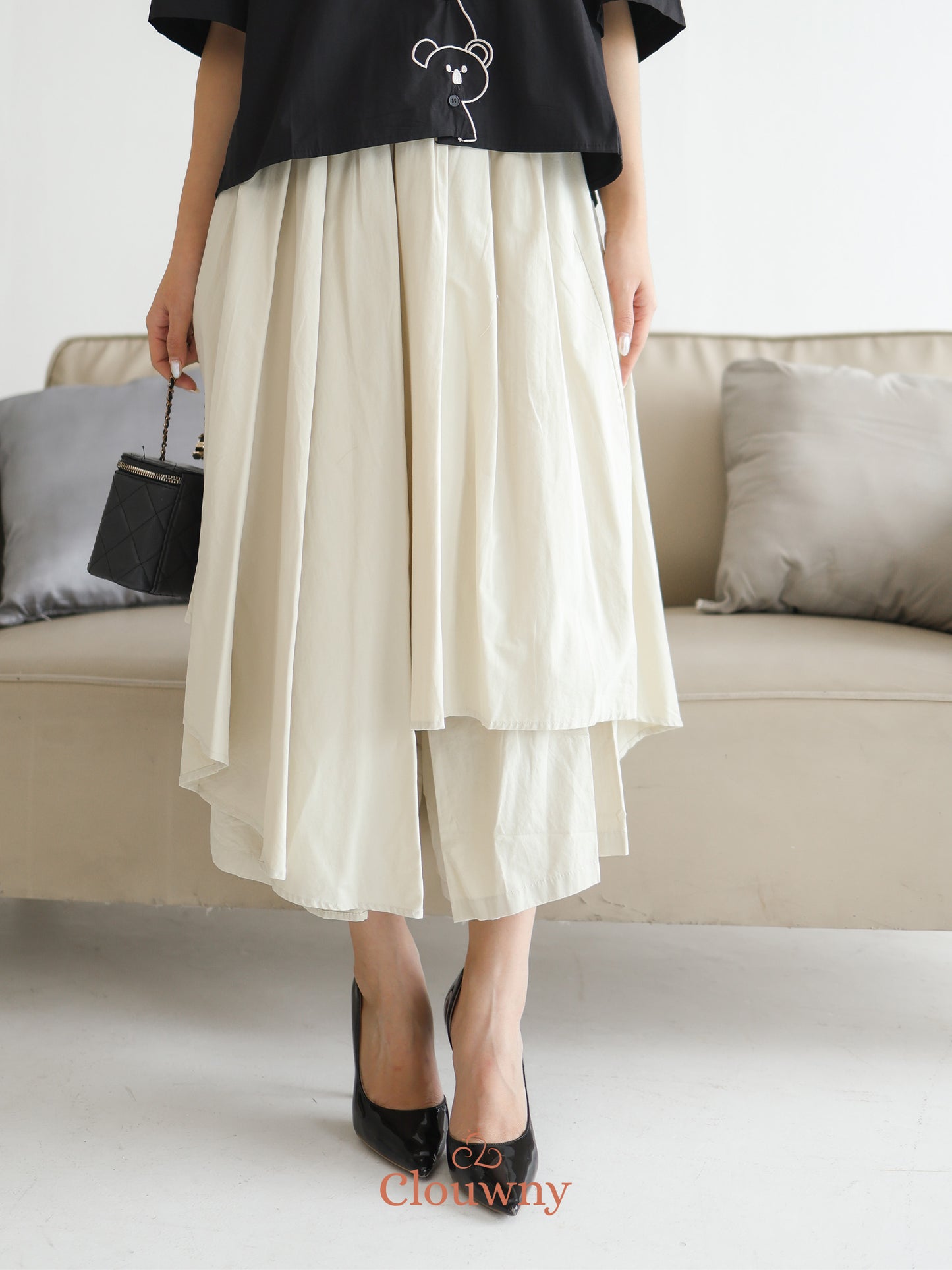 Racita Layer Pants - Khaki