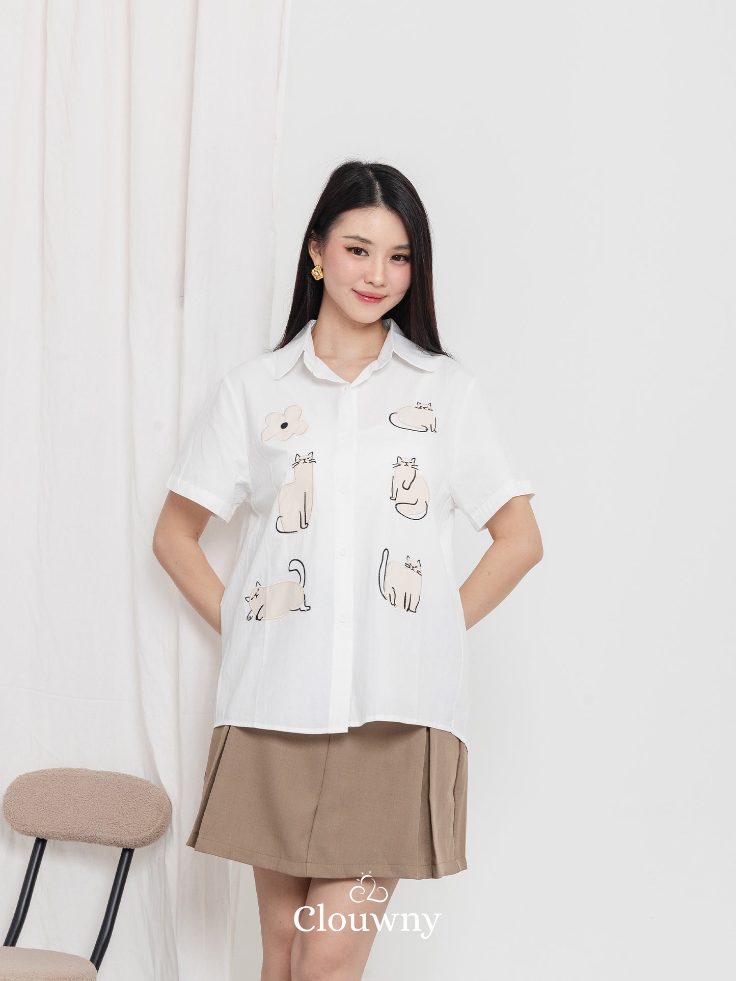 Koska Cotton Shirt - White