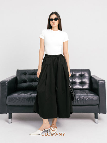 Wolka Pocket Cullotes Pants - Black